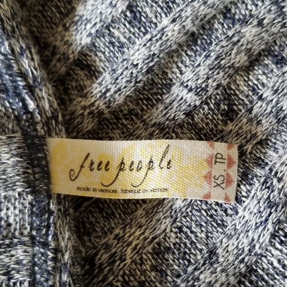 Free People Rested & Relaxed Mock Neck Sweater XS - Picture 7 of 8